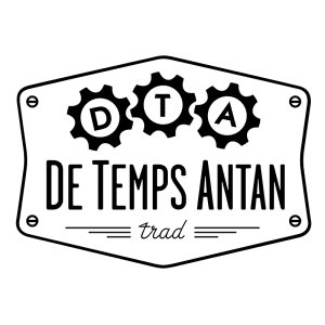 DTA De Temps Antan Logo Blanc